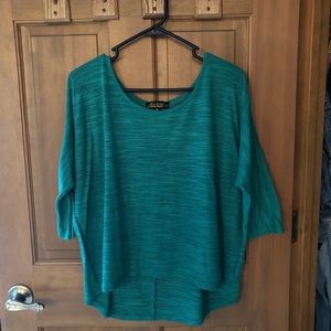 Lightweight green sweater